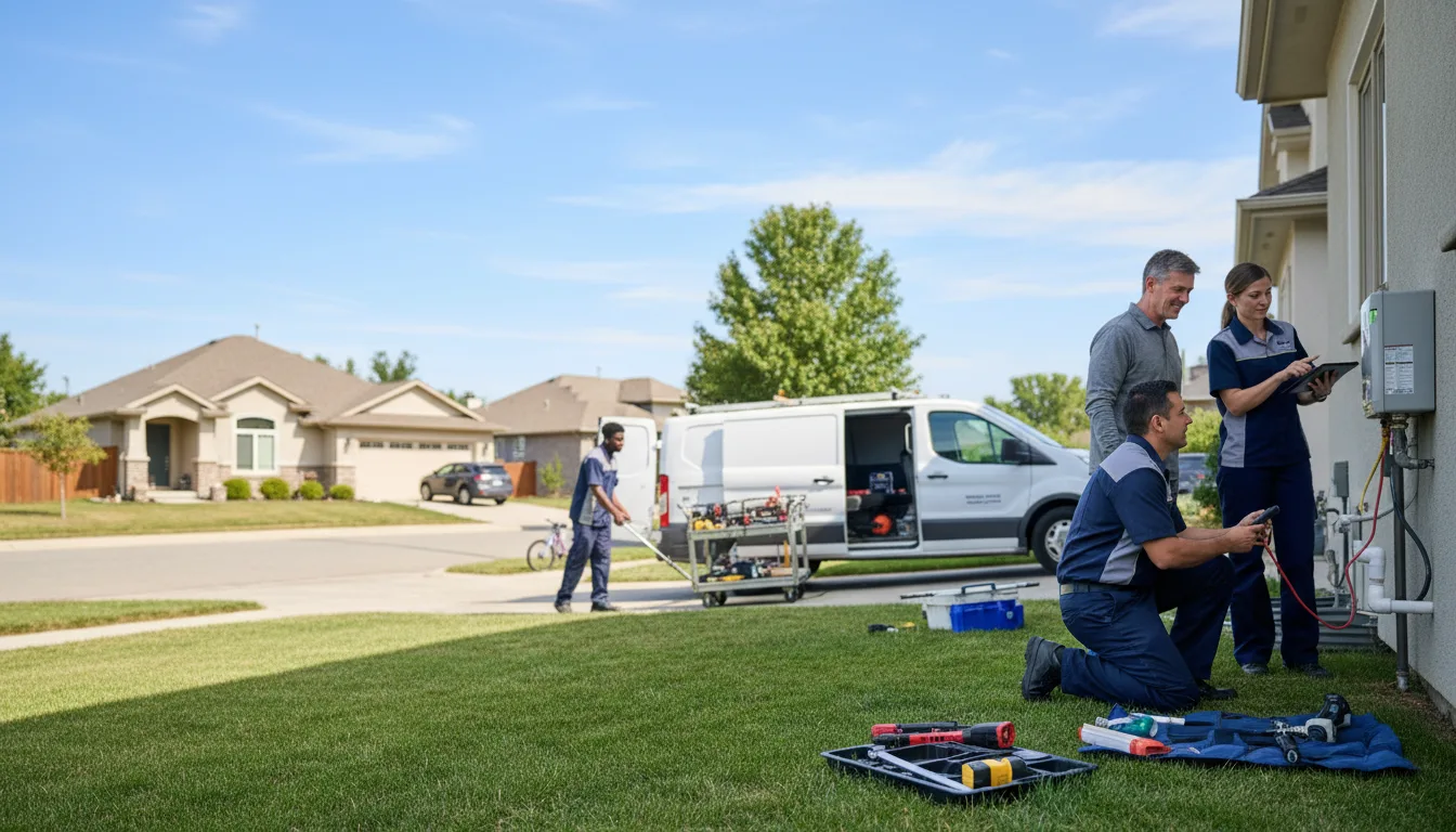 Tankless water heater service in Plains, GA